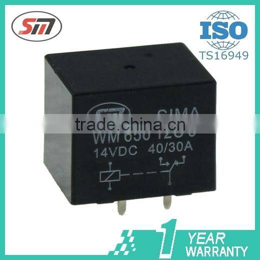 Auto relay Mini PCB relay open type 6 pin 7pin12V 40A WM656
