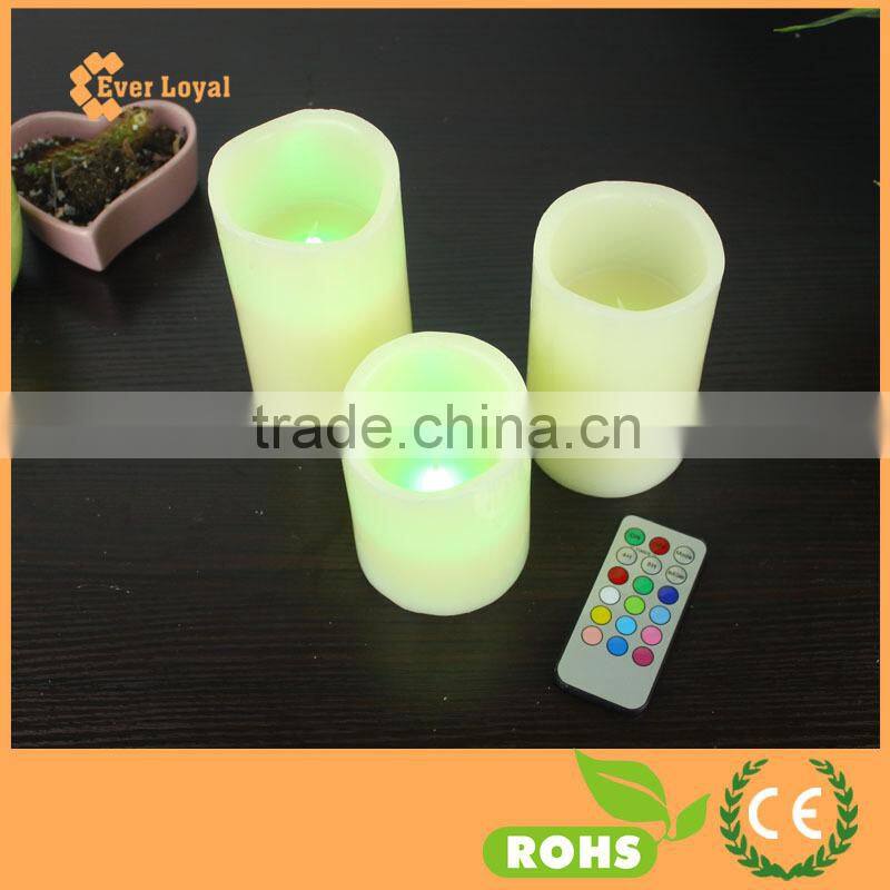 Best selling 18 Keys Remote Control Flameless LED Candle