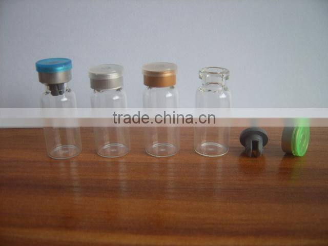 Round Amber Pharmaceutical Injection Glass Vial