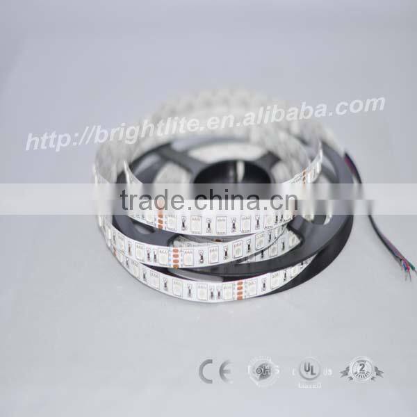 Decorative colorful 5050 IP20 24V120led Warm White led led strip