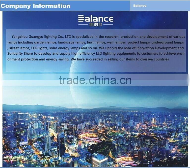 Lawn lamp with holder Aluminum die-casting housing PC diffuser LED garden bollard light for grass