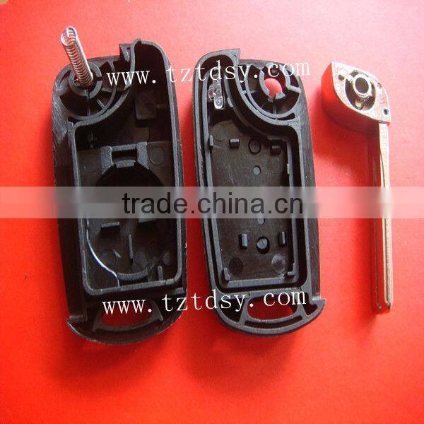 Tongda high quality 3 Button Flip Remote Key Shell for hyundai key