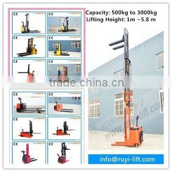 High quality electric wire rope hoist/trolley truck