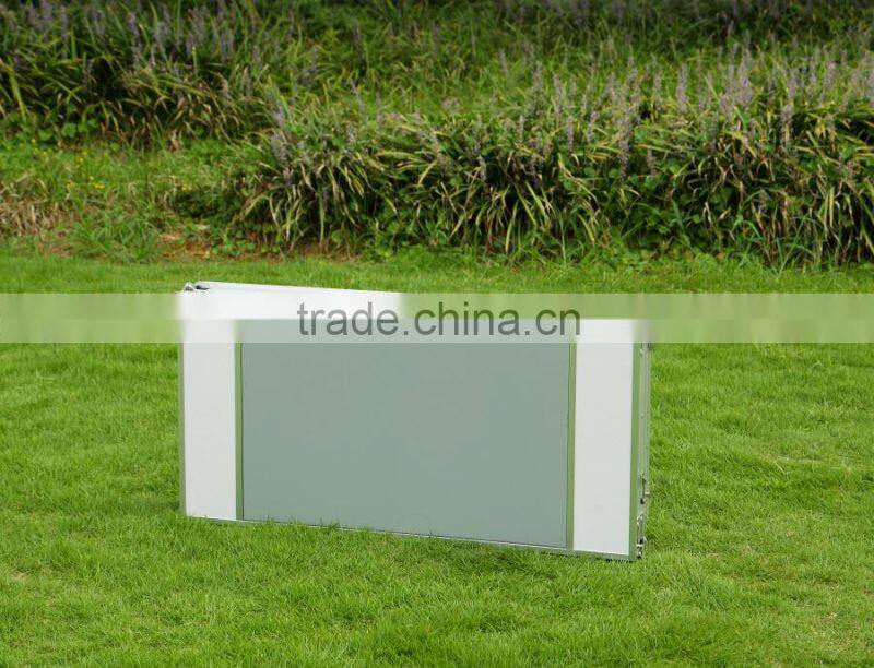 Korea brushed silver handy garden folding picnic table