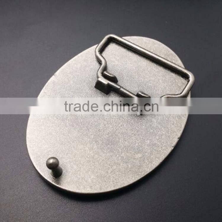 2016 new mens fashion Plate buckle leather belt in split leather material