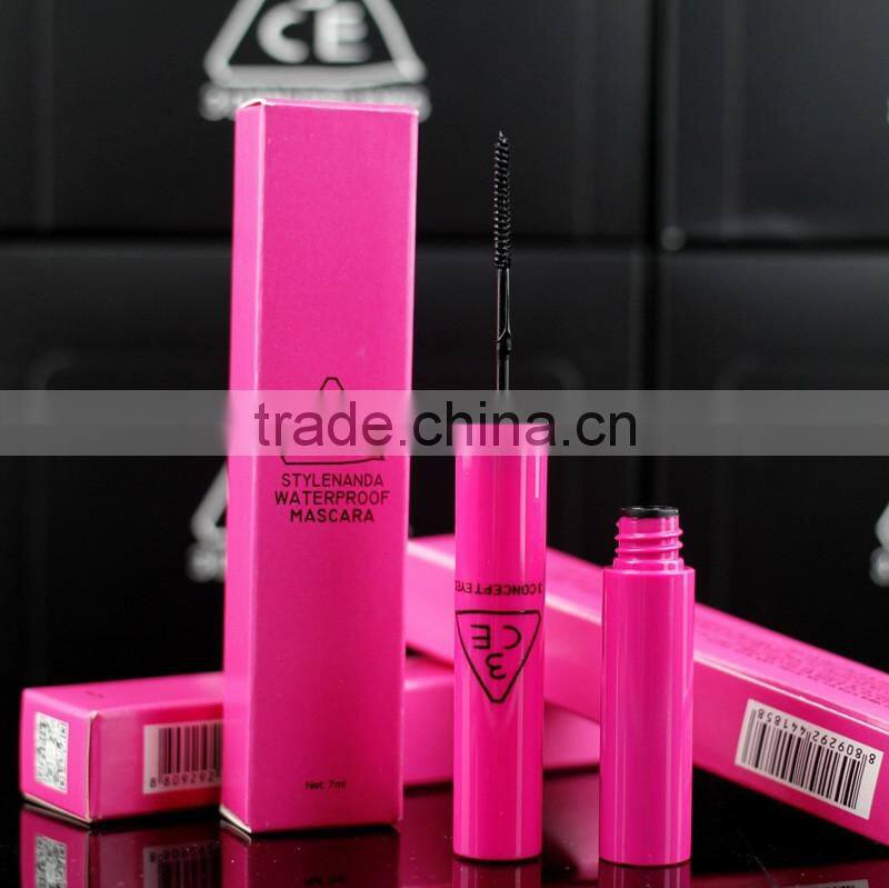 3 CE Natural plant extracts thick Lengthening waterproof fiber mascara makeup kit