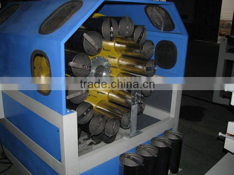 PVC braided soft hose making machine/extrusion line
