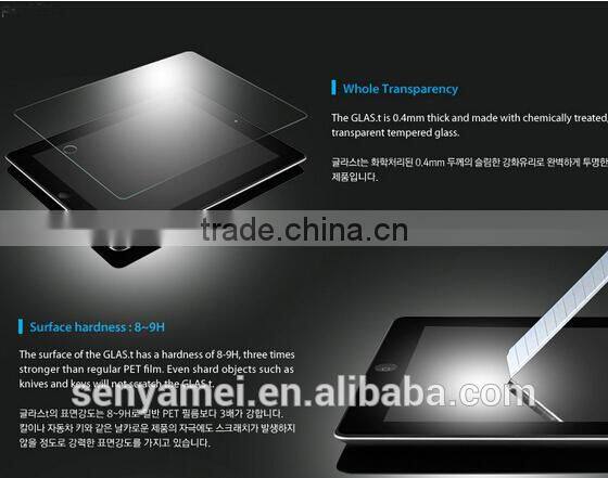 2015 (hot ) 0.26mm 9H HD Anti-Fingerprint tempered glass screen protector for apple iphone 6 5s 5 4s