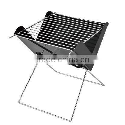 Outdoor portable charcoal foldable bbq grill