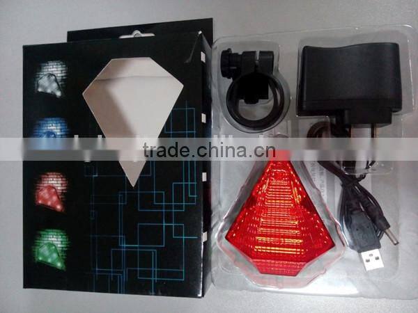 Popular Bicycle Rear Light Rechargeable Bike Light