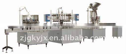 carbonated beverage auto washing filling and sealing machine