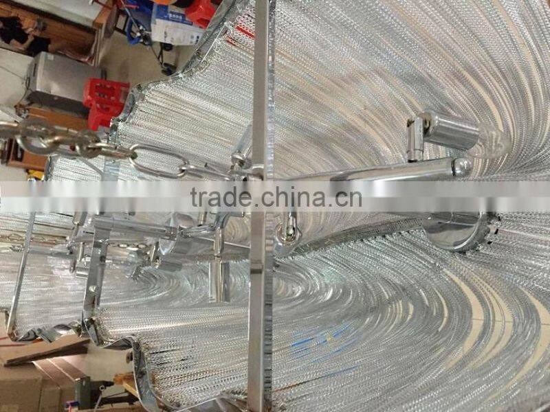 Modern chain chandelier