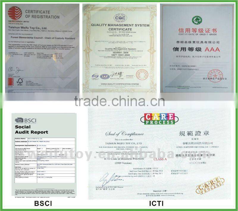 Children wooden toy box hand painted