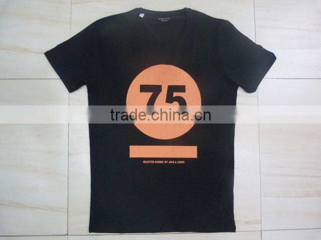 cotton tshirt custom design low MOQ