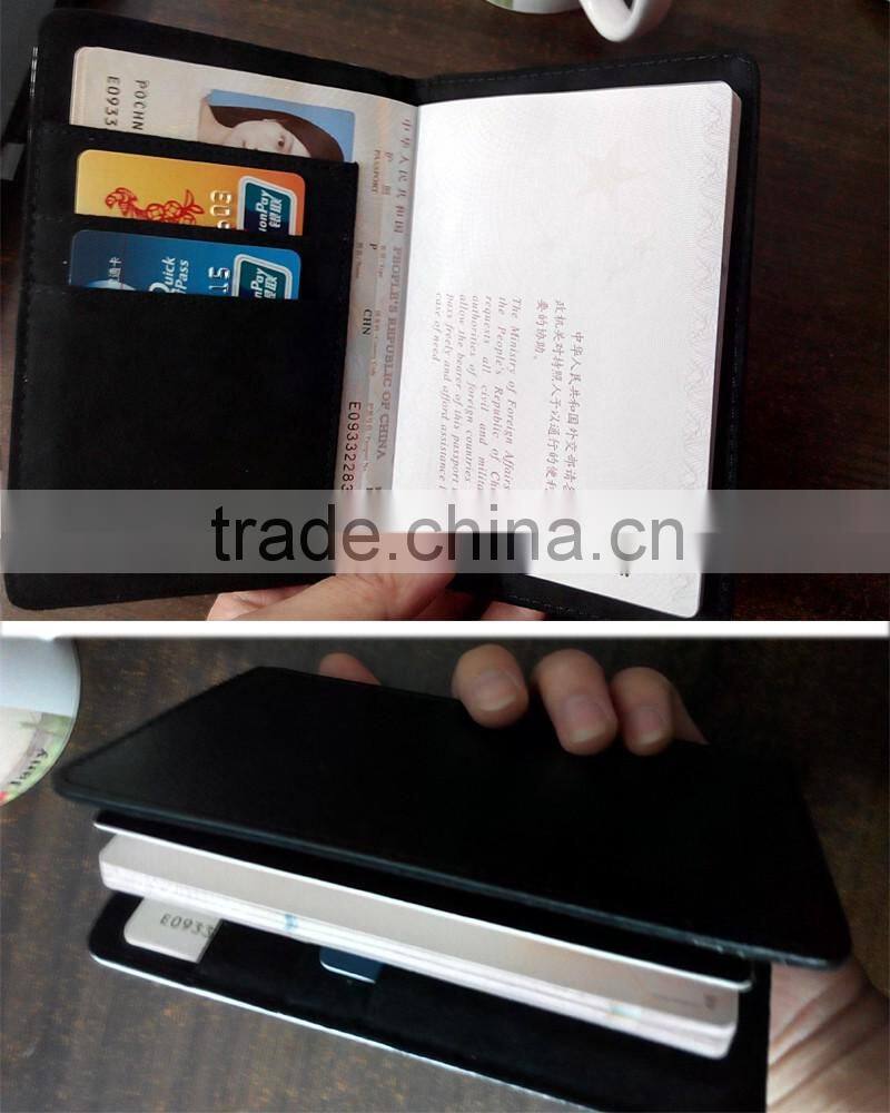 Leather Sublimation Business Card Holder ,leather blank case for printing