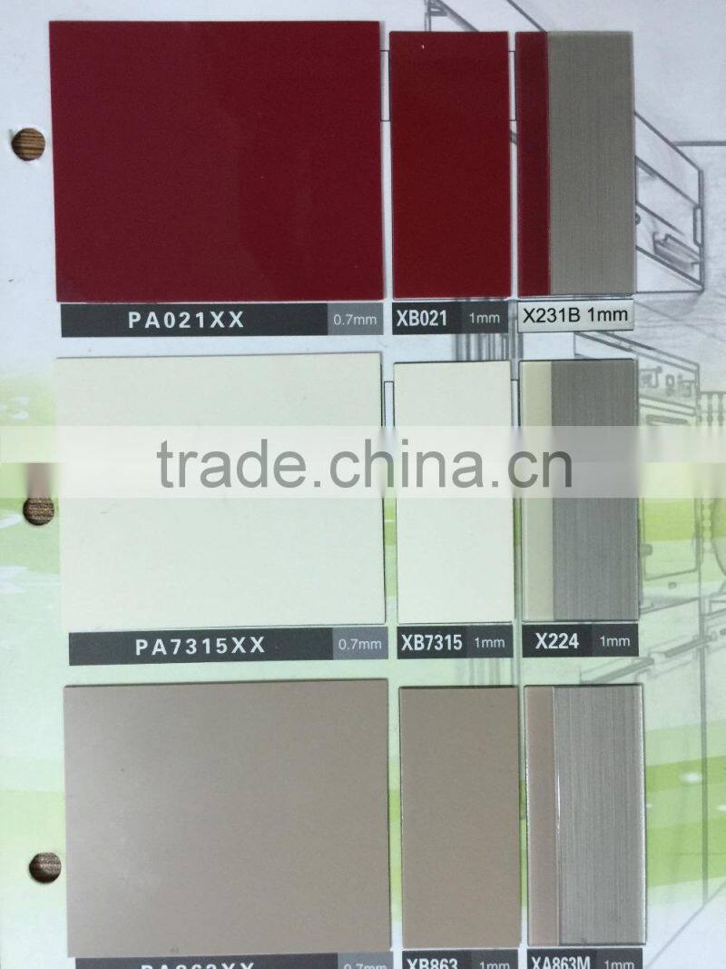 PVC Edge Banding for Good Quality High Gloss UV MDF Board for Furniture/ high gloss uv mdf board