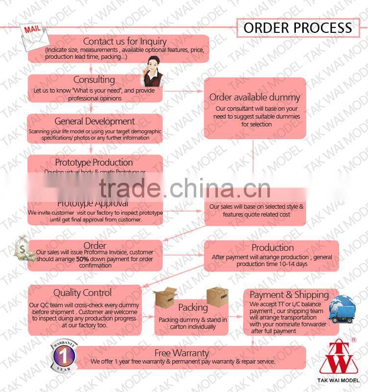 Lady USA size MISSY 6 upper body mannequin dress forms