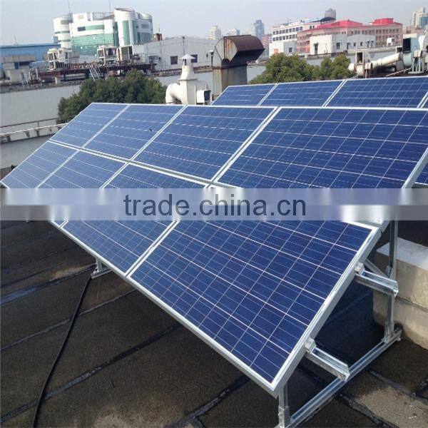 pvsolver flat roof solar mounting structure made in China solar power system solar kit