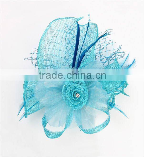 fashion decorative feather flower