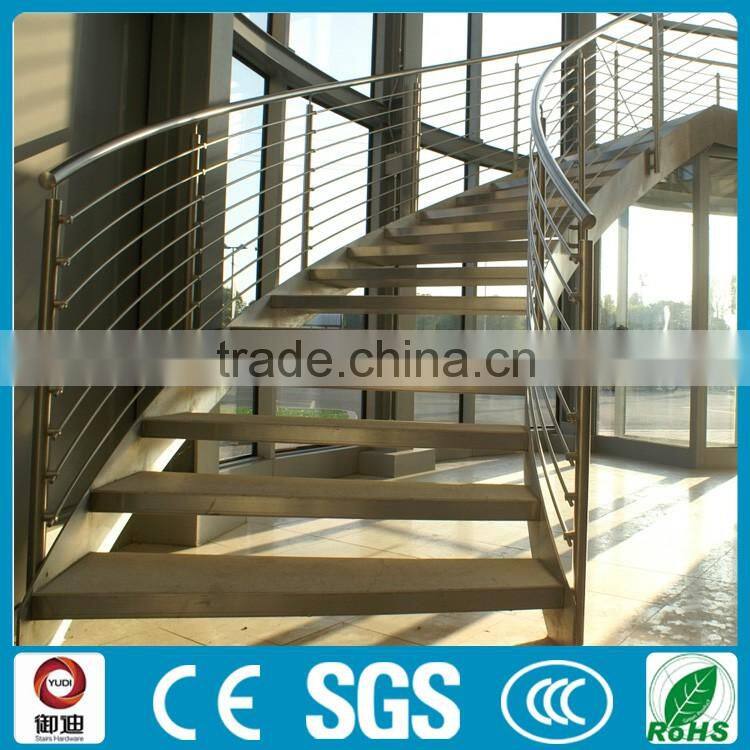 marble staircase for curved stairs or curved staircase