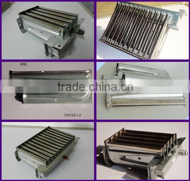 Stainless steel gas tube burner/Natural gas burner design