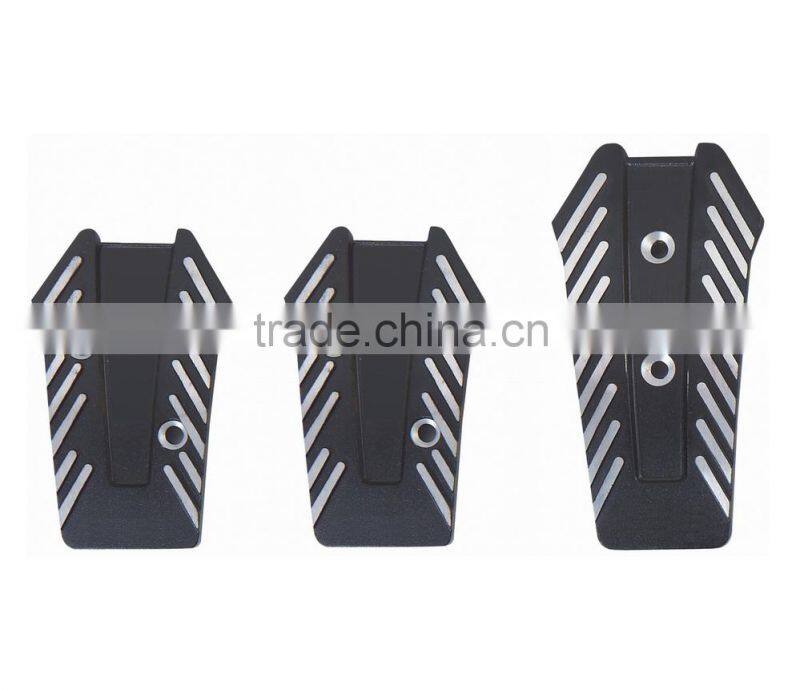 Aluminium universal car pedal pad