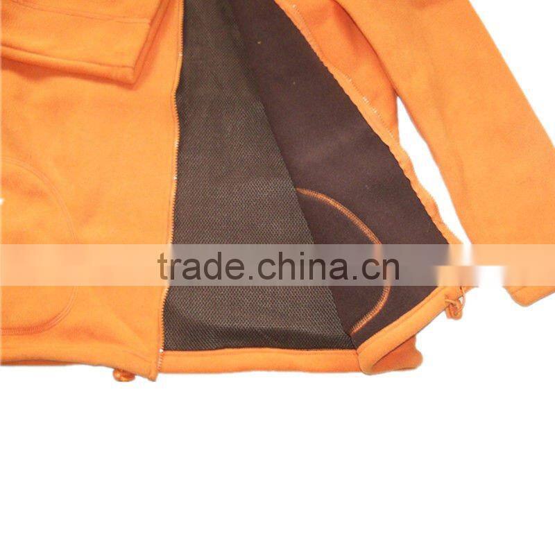High Quality Fashion Women's Polar Fleece Jacket with hood made in China