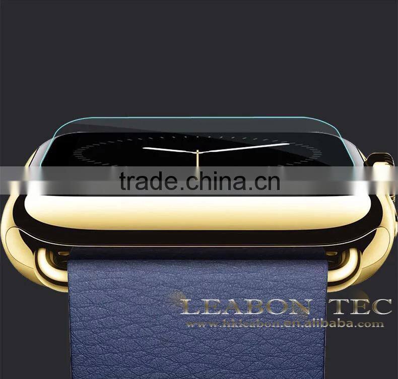 2015 Hot sale 0.25mm 2.5 Degree explosion-proof tempered glass screen protectors for Apple watch