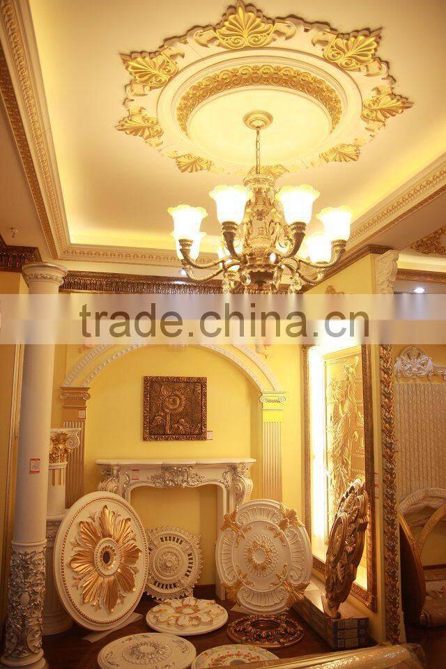 2014 hot sale PU ceiling medallion/Home&Interior decoration/building material