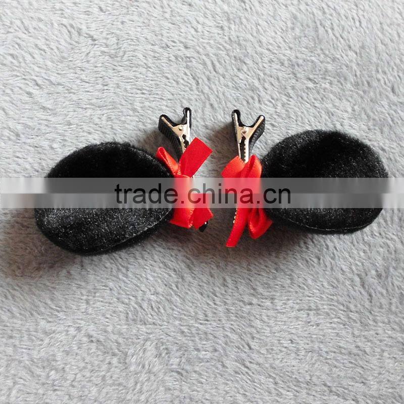 2014 new arrival mini cute bow hair accessories clip for children