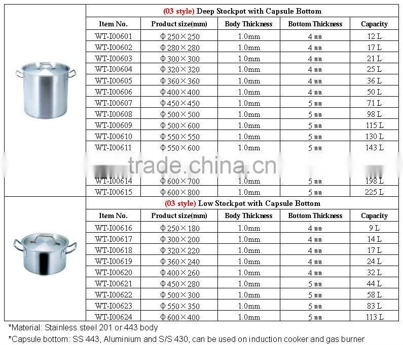 Stainless Steel Stew Pot
