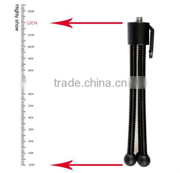 High quality fotian mini aluminum camera tripod,flexible tripod