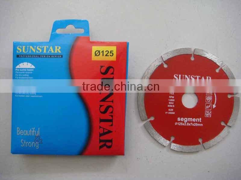 industry quality diamond segment saw blade