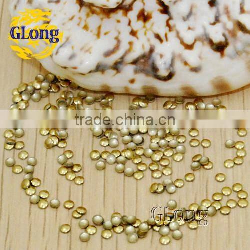 2mm Hot Fix Round Aluminum Panel Pressing Studs Clothes Bag Shoe Nail Art DIY #GT104-2P(Mix-s)