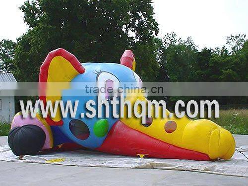 inflatable crocodile tunnel