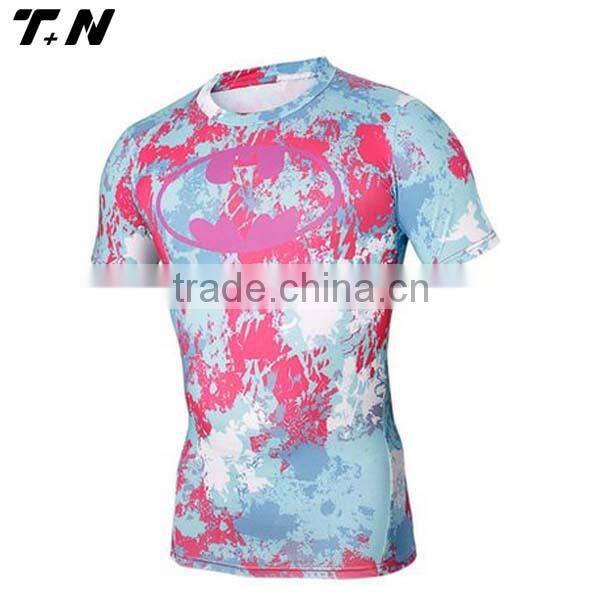 Blank MMA rash guard,Custom printed rash guard wholesale