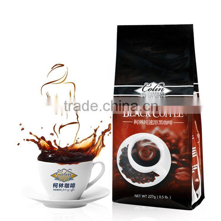 Yason cheap coffee pouch coffee sachet with valve coffee promotional