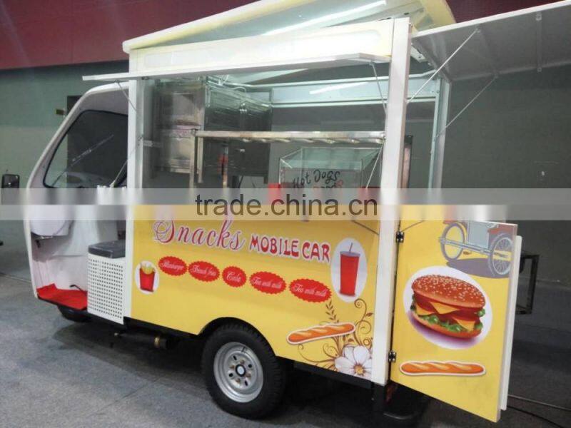 Mobile food cart food truck/mobile restaurant car