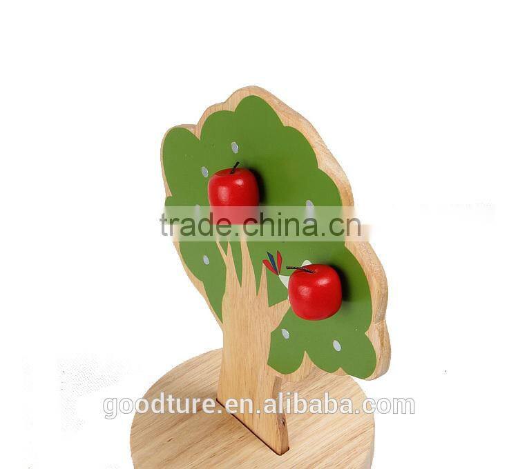 Wooden Magnetic Apple Tree
