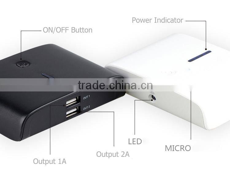 Best selling Double USB power bank luxury power bank