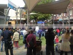 Outdoor large LED display screen advertising trailer,mobile LED TV display advertising vehicle