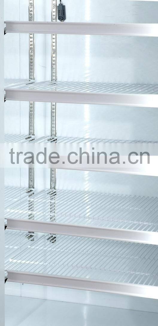 supermarket glass door freezer showcase display
