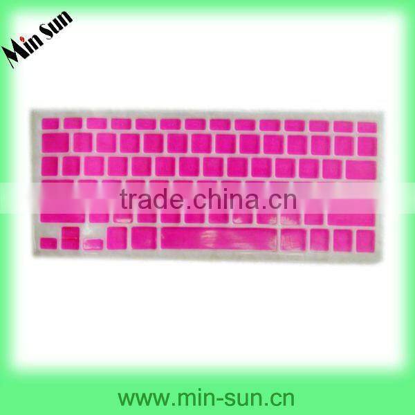 US hot-selling colorful laptop keyboard cover/silicone case