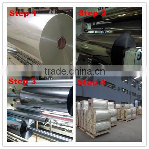 Silver Aluminum High Barrier Lamination Mylar