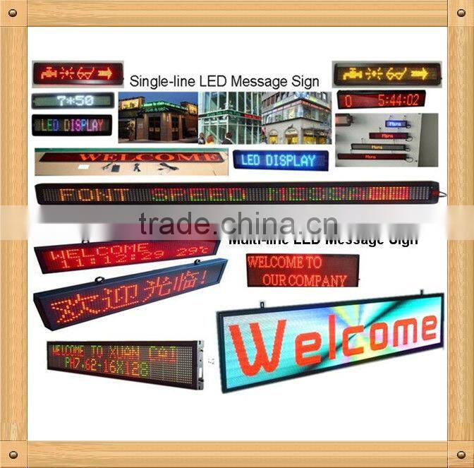 Semi-outdoor P6-32*96R LED msg Billbord