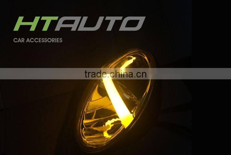 HTAUTO High Low Beam 9-36V DC 7" 20W Led Headlight Bulb for Motorcycle Retrofit Projector Motorcycle Led Lighting