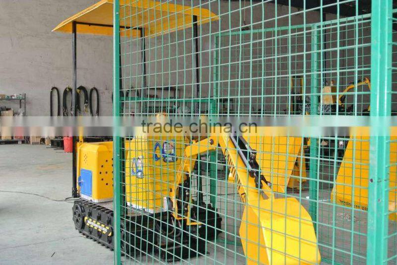 kids mini electric excavator 90 degree children excavator
