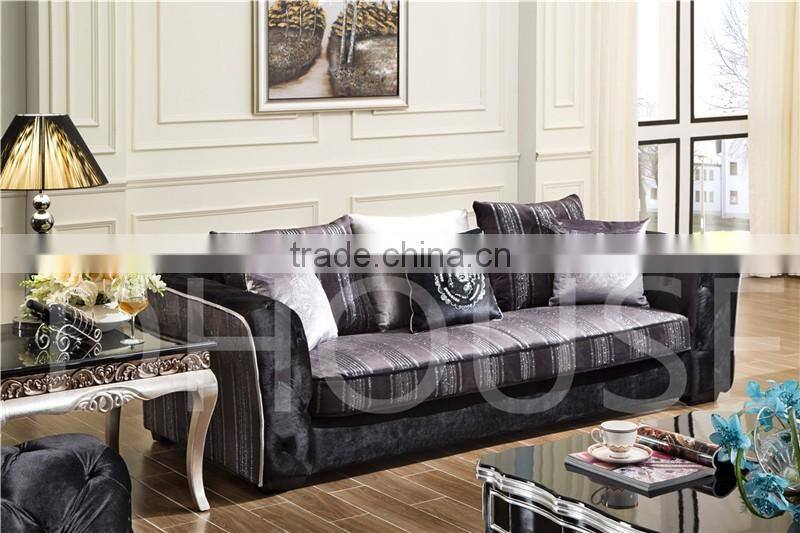 new classic style sofa with buttons fabric sofa set Hot-Sale Living Room sofa