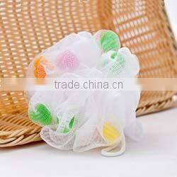 PE mesh bath ball , shower ball producing rich foam