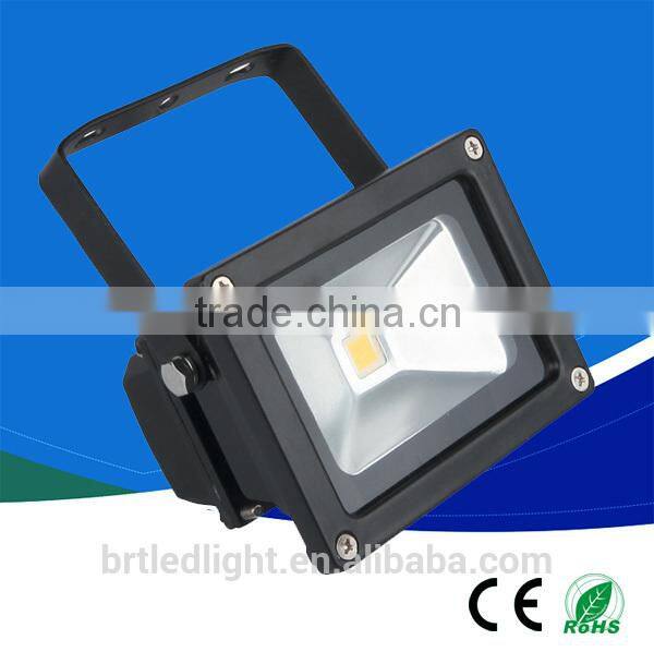 2016 lowest price 10w black case led flood light 100-240v, white, rgb color